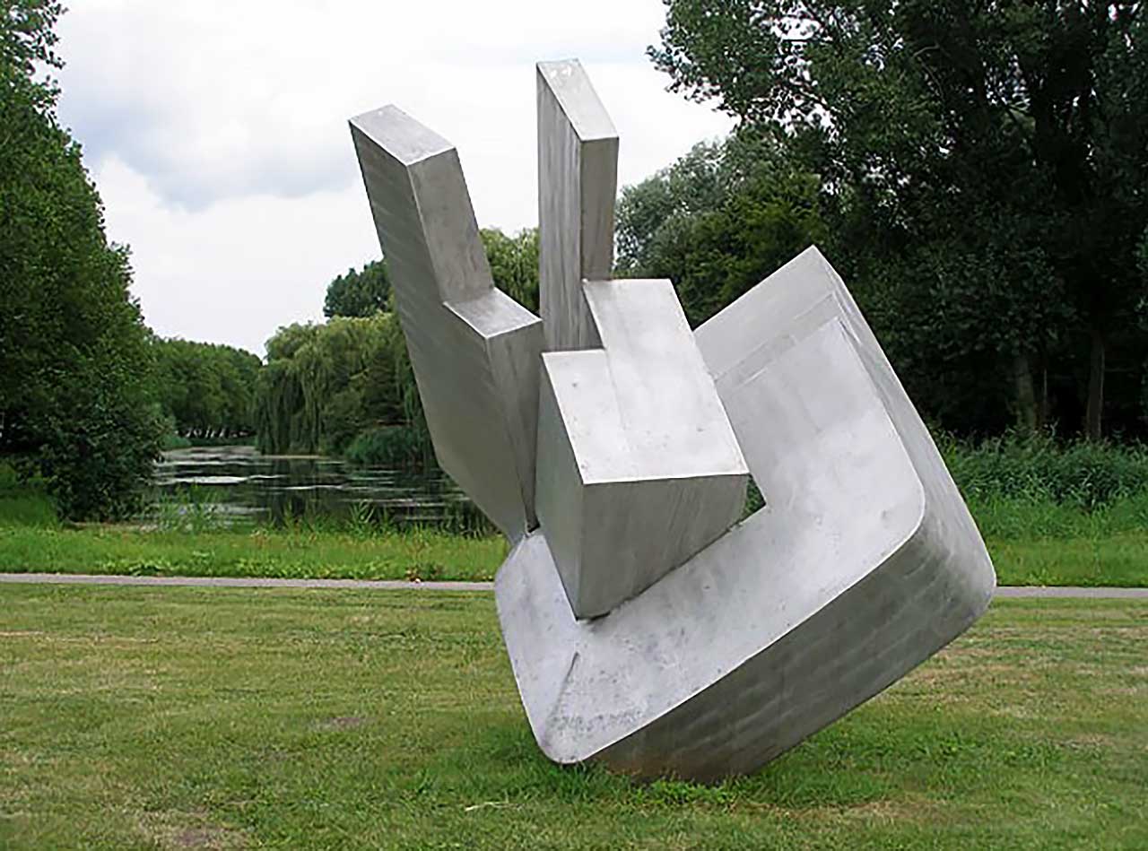 Sculpture-Zaandam_aluminum